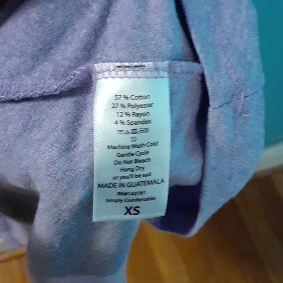 Lularoe Purple  Lavender  Maxi Skirt  Sz XS NWT - Picture 6 of 6